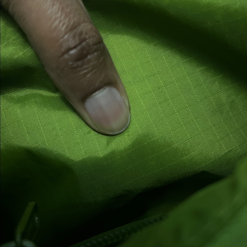 Baggu Mini Nylon Shoulder Bag - Green Juice - Picture 6 of 6
